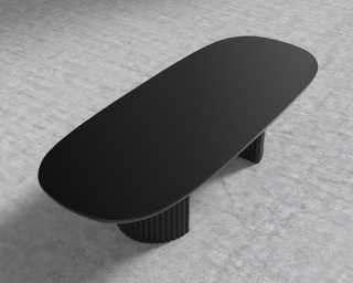 Osten Table - 120" - Black Osten Table - 120" - Black