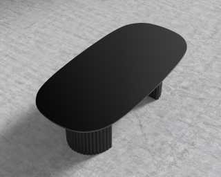 Osten Table - 96" - Black Osten Table - 96" - Black