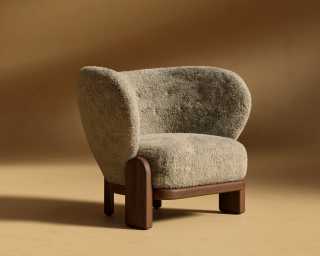 Pallas_Lounge_Chair_Shearling - Fawn Pallas_Lounge_Chair_Shearling - Fawn