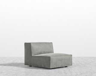 Porter Armless - Venice Vegan Suede - Strato