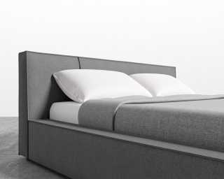 Porter Bed - Plush Weave - Fin