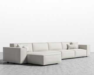 Porter Extended Sectional - Oyster Porter Extended Sectional - Oyster