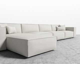 Porter Extended Sectional - Oyster Porter Extended Sectional - Oyster