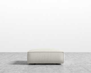 Porter Ottoman - Chatou Boucle- Pearl