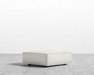 Porter Ottoman - Chatou Boucle- Pearl