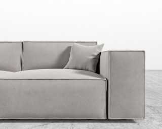 Porter Sofa - Venice Suede - Chiffon