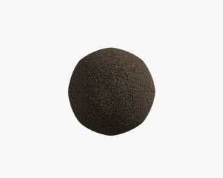 Sphere Pillow - Shearling - Espresso