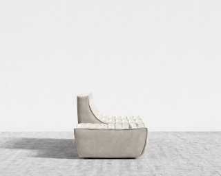 Tanner Open End Sofa - Venice Vegan Suede - Latte Tanner Open End Sofa - Venice Vegan Suede - Latte