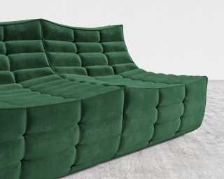 Tanner Sofa - Plush Velvet - Moss