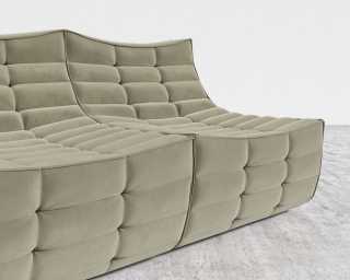 Tanner Sofa - Signature Plush Velvet - Olive Green