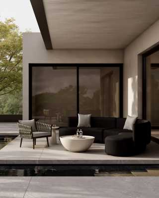 Pierre Outdoor Lounge Chair