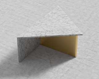 Terra Modular Coffee Table - White - High