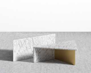 Terra Modular Coffee Table - White Marble
