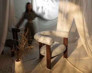 Tola Lounge Chair Staged