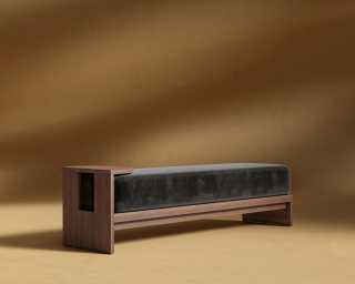 Tola_Bench_Plush_Velvet_Black Tola_Bench_Plush_Velvet_Black