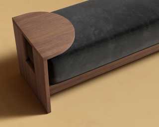 Tola_Bench_Plush_Velvet_Black Tola_Bench_Plush_Velvet_Black