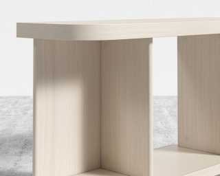 Uni End Table - Washed Natural Oak