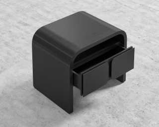 Vienna Nightstand - Ebony Vienna Nightstand - Ebony