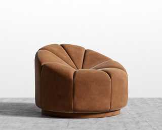 Vonn Lounge Chair - Venice Suede - Cider Vonn Lounge Chair - Venice Suede - Cider