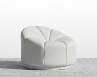 Vonn Lounge Chair - Microfiber - Trento Eggshell Vonn Lounge Chair - Microfiber - Trento Eggshell