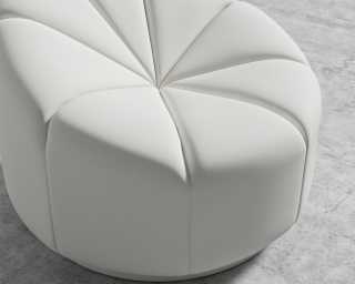 Vonn Lounge Chair - Microfiber - Trento Eggshell Vonn Lounge Chair - Microfiber - Trento Eggshell