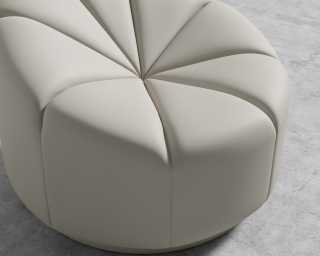 Vonn Lounge Chair - Microfiber - Trento Taupe