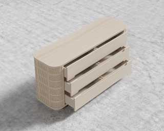 Wishbone Dresser - Washed Natural Oak