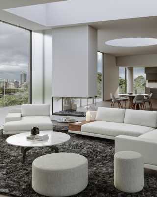 Dresden Right Chaise with Armrest