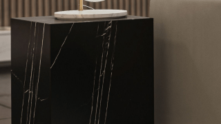 Liza Side Table - Marble