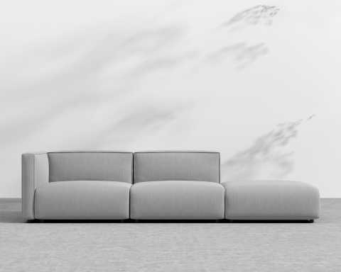 Arya Outdoor Modular Sofa with Open End