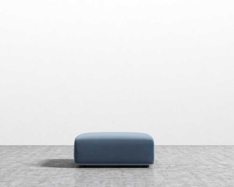 Arya Ottoman - Plush Velvet - Solstice 2022