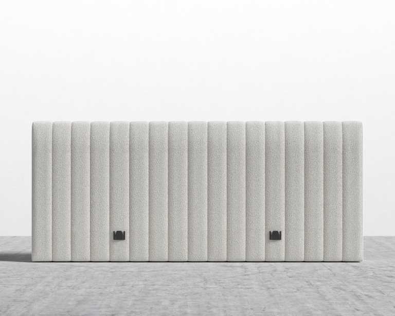 Berlin Headboard - Chatou Boucle - Pearl Berlin Headboard - Chatou Boucle - Pearl