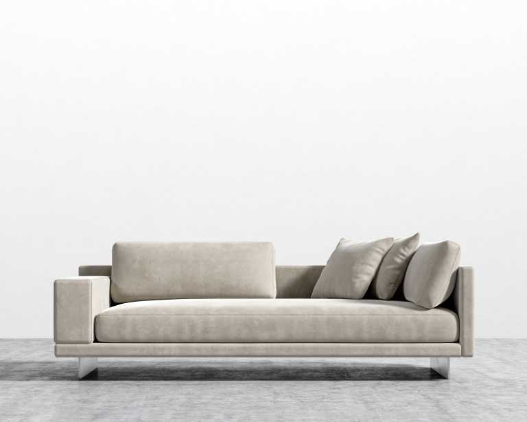 Dresden Left Arm Sofa - Latte