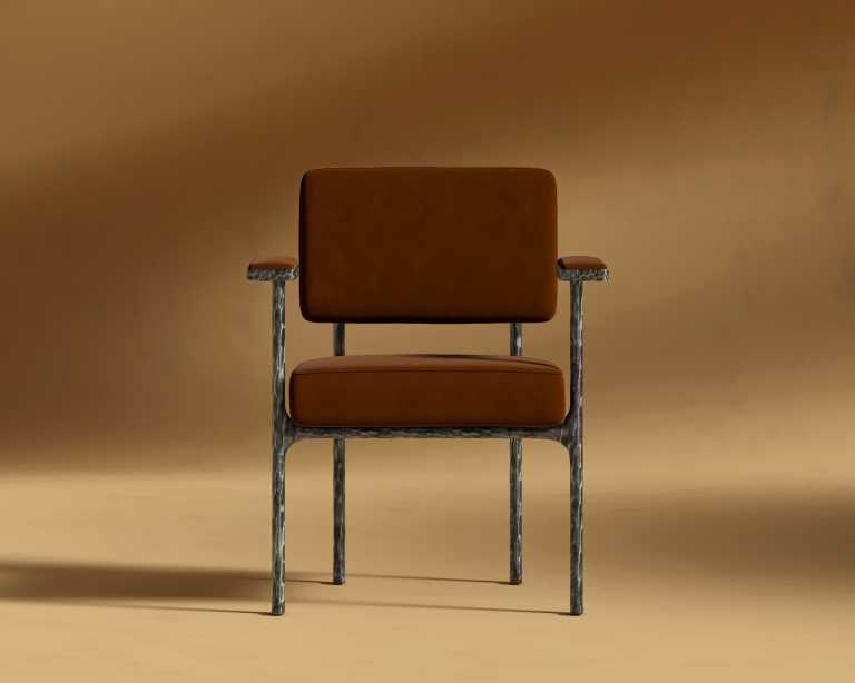 Forja-Dining-Chair_Mohair_Cognac