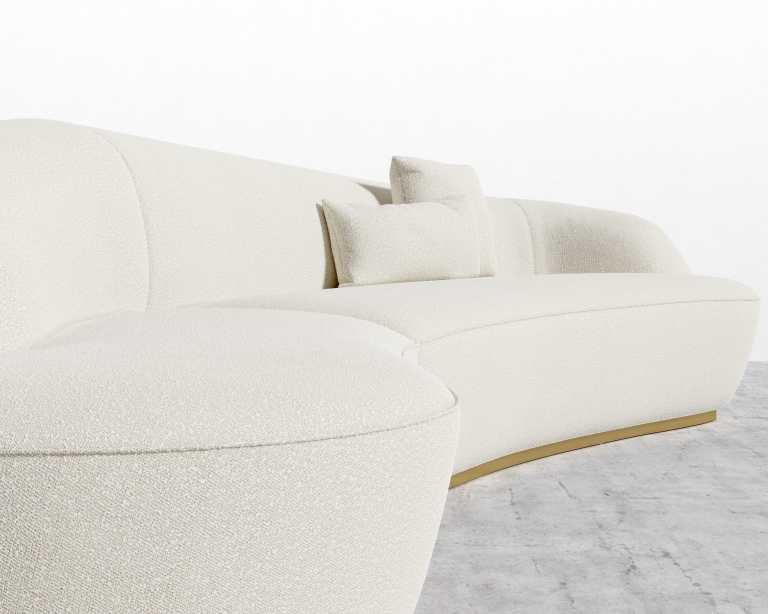 Reya Curved Sectional Rove Concepts