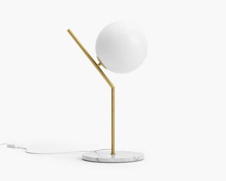 Iris Table Lamp High Rove Concepts, How High Should A Table Lamp Be