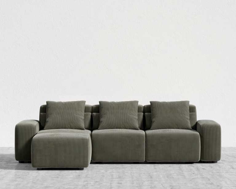Kaye_Sectional_Sofa-S_Corduroy_Velvet_Evergreen