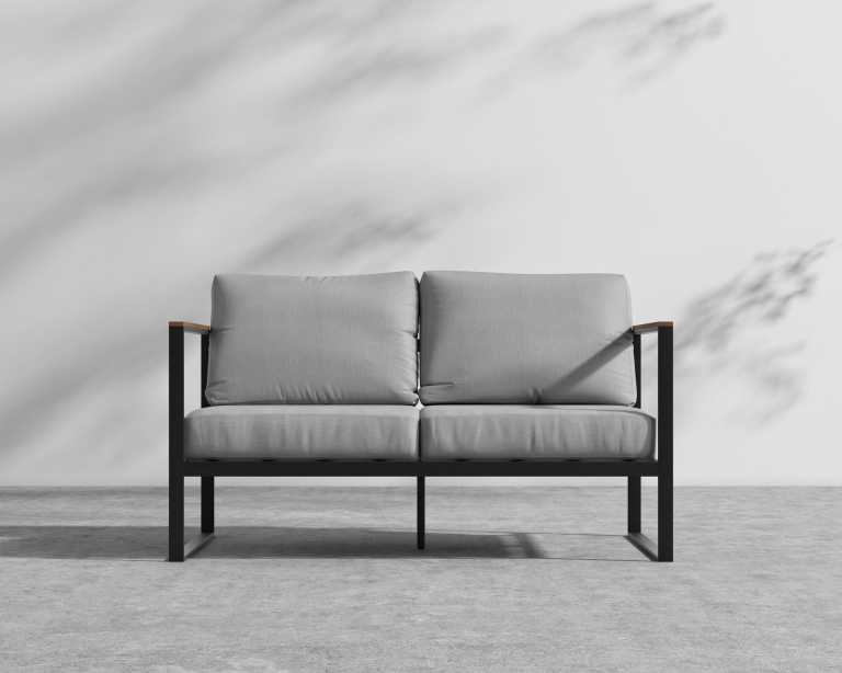 Louis Outdoor Loveseat - Encino Louis Outdoor Loveseat - Encino