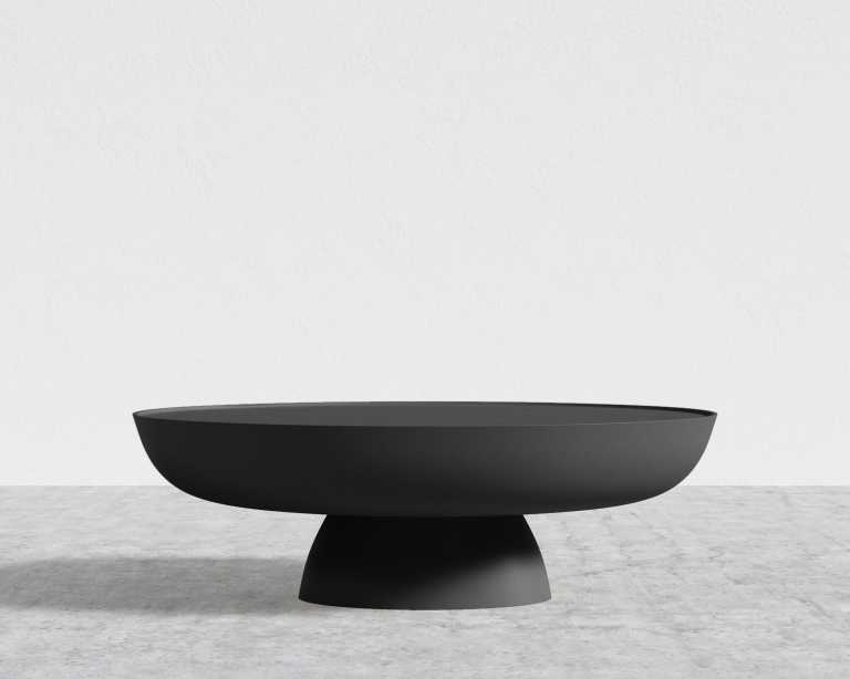 Maria Coffee Table - Olympia Wax Concrete - Black Maria Coffee Table - Olympia Wax Concrete - Black