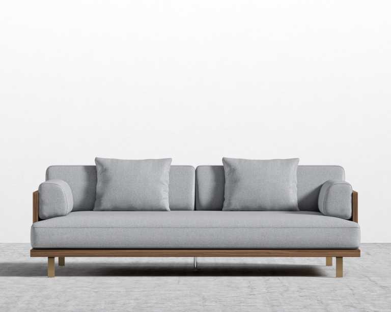 Maria Sofa - Plush Weave - Porpoise