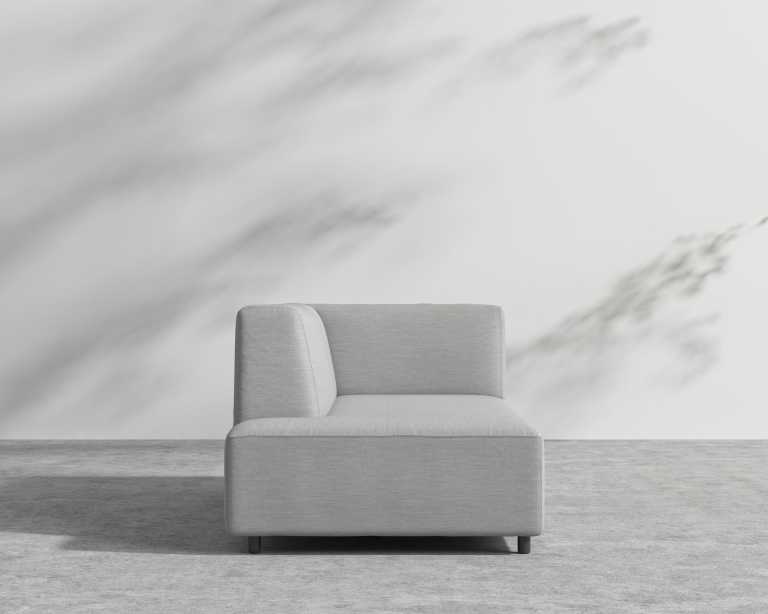 Mika Outdoor Left Arm Chaise - Encino Mika Outdoor Left Arm Chaise - Encino