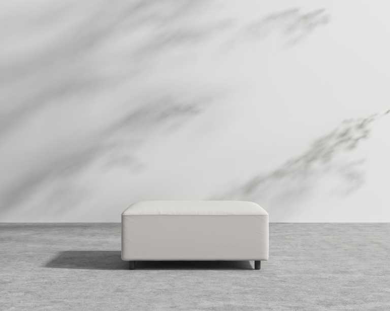 Mika Outdoor Ottoman - Palisades  Mika Outdoor Ottoman - Palisades