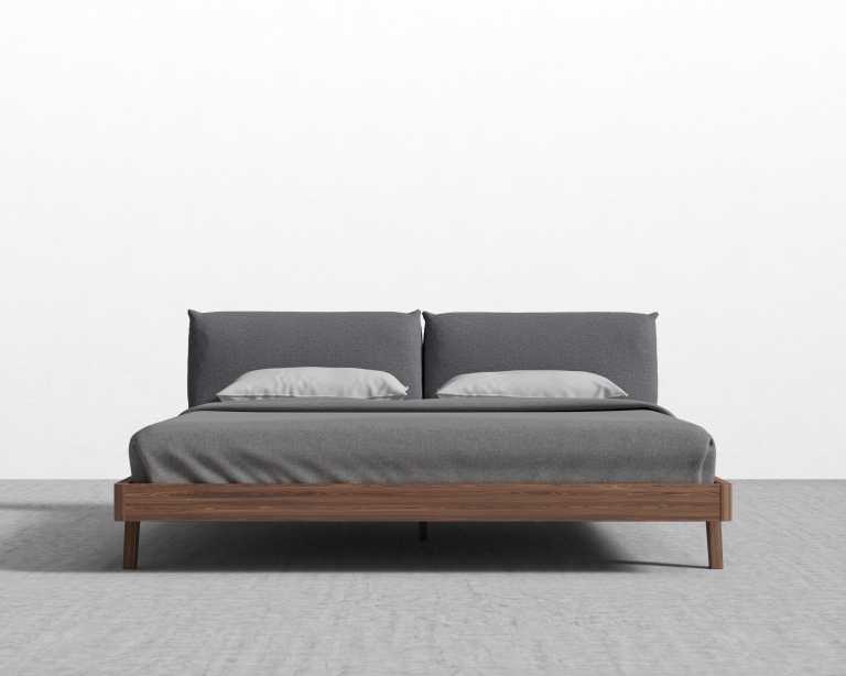 Mikkel Bed - King - Walnut - Stockholm Mikkel Bed - King - Walnut - Stockholm