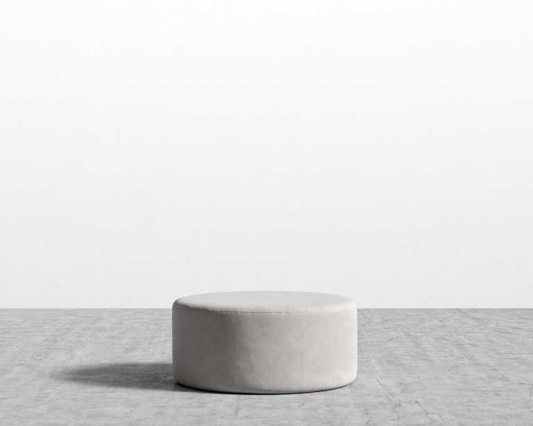 Nova Pouf Large - Venice Vegan Suede - Chiffon Nova Pouf Large - Venice Vegan Suede - Chiffon