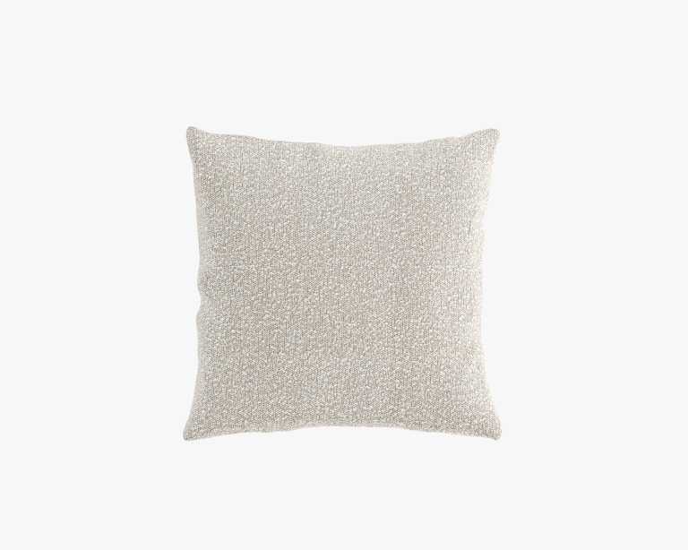 Large Throw Pillow - Chatou Boucle - Pearl