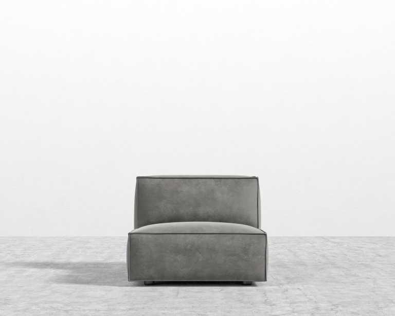 Porter Armless - Venice Vegan Suede - Strato