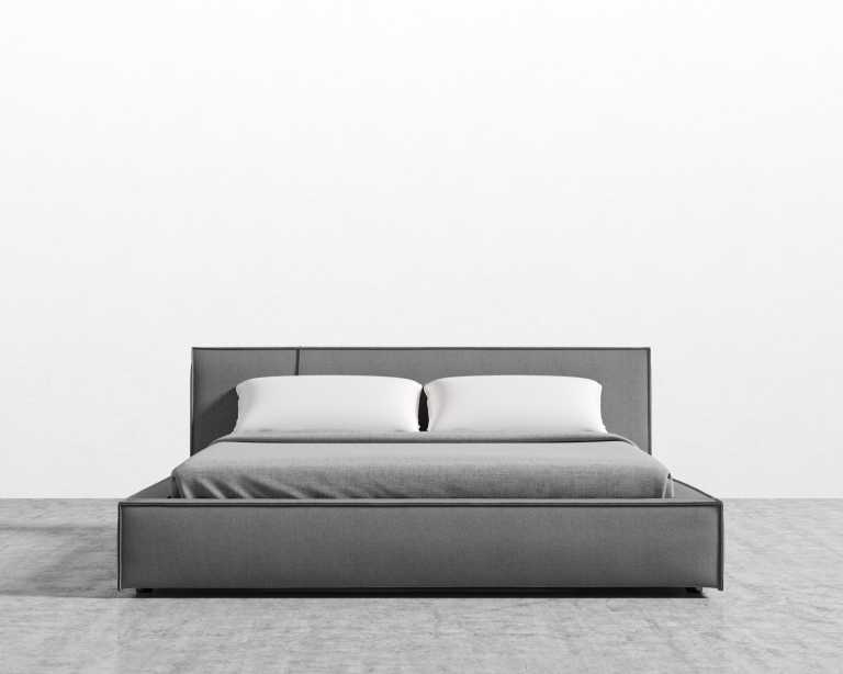 Porter Bed - Plush Weave - Fin