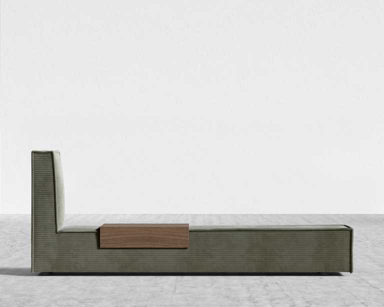 Porter_Extension_Side_Table_Corduroy_Velvet_Evergreen Porter_Extension_Side_Table_Corduroy_Velvet_Evergreen