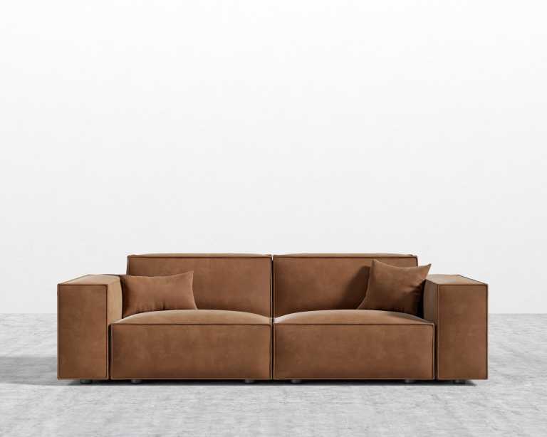 Porter Sofa - Venice Vegan Suede - Cider