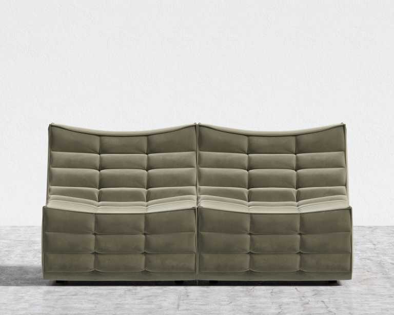 Tanner Sofa - Signature Plush Velvet - Olive Green